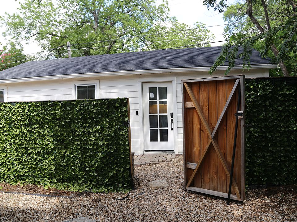 You'll have your own fenced off entrance and private space from the main house.