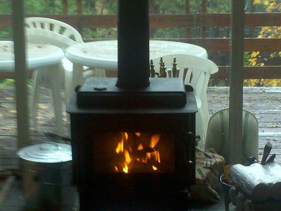 Forced Heat with Wood Burning Stove