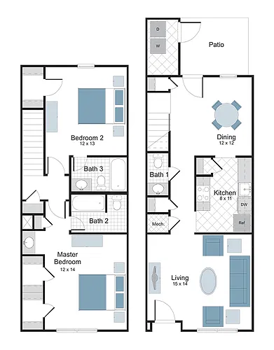 Floor plan Belmont