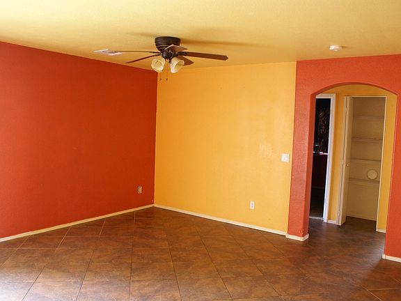 Large Family Room with Tile