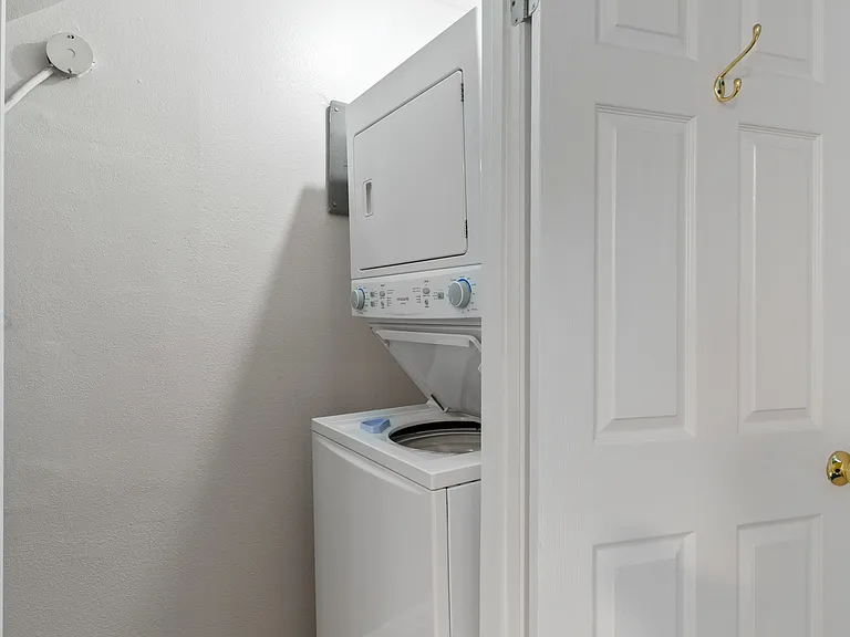 Washer and dryer are included