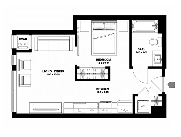 Floor plan S2I