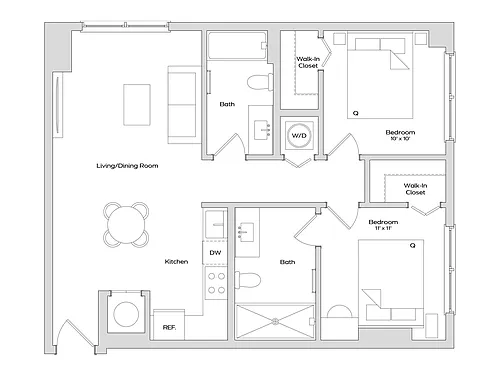 Floor plan B2