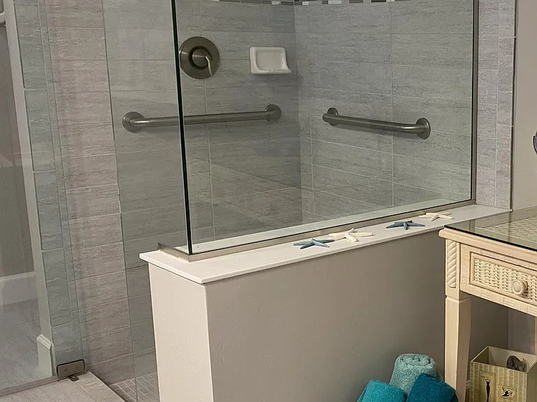 Master Shower.