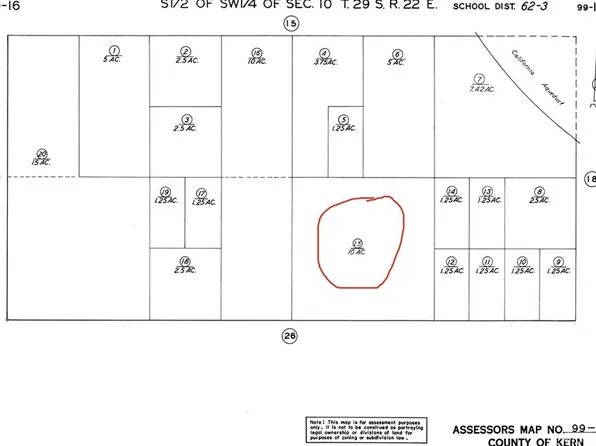 0 Delfern Rd Lot 10, Buttonwillow, CA 93206