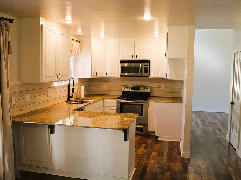 Newly remodeled kitchen