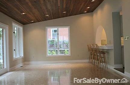 Grand room
						:
						Notice the cedar ceiling and marble floor.
