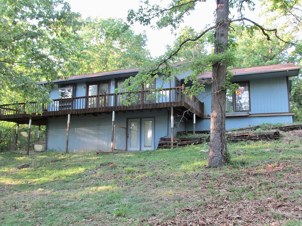 South side with deck