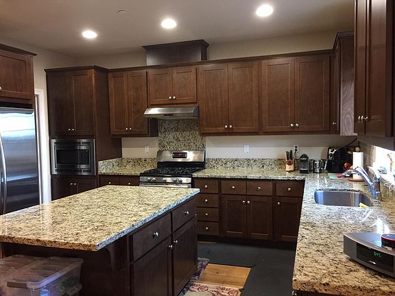 Kitchen with lots of storage space