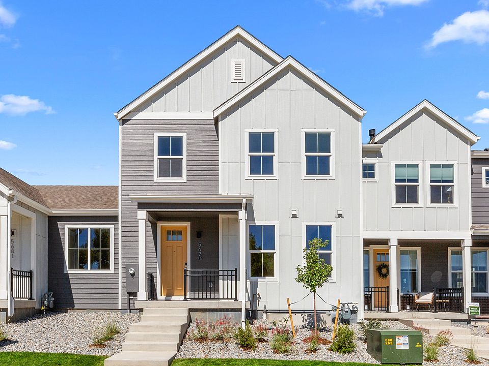 3-Unit Modern Farmhouse Elevation