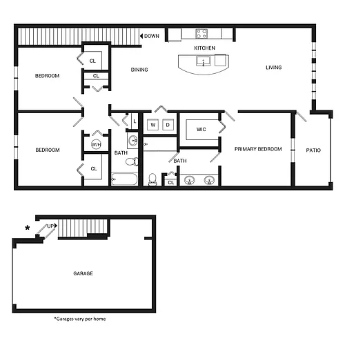 Floor plan Radiant