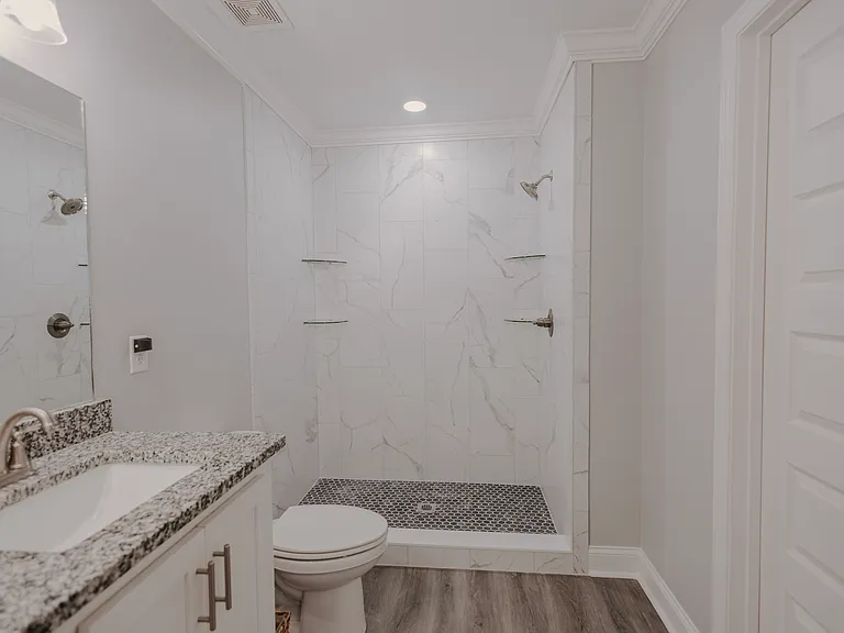 Master Bathroom - Tile Shower - Walk-In Master Closet Entry