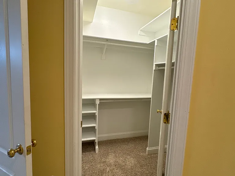 large walk in closet