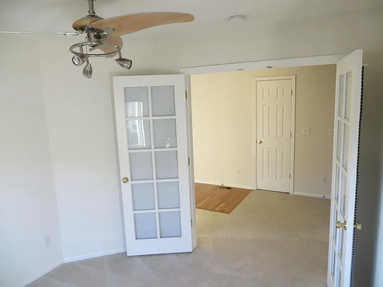 Designer ceiling fans throughout