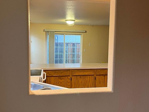 Fun Peek a boo from entry way into the kitchen