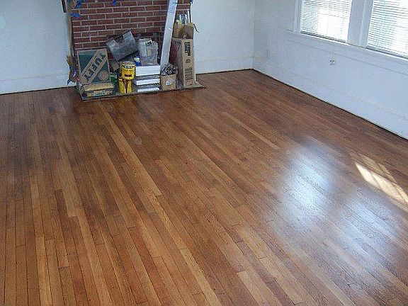 Refinished Hardwood!