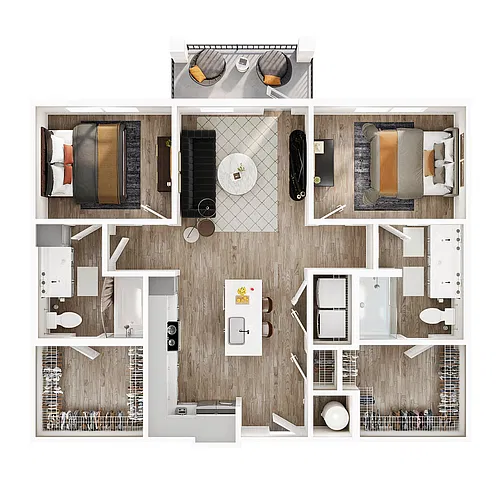 Floor plan B1