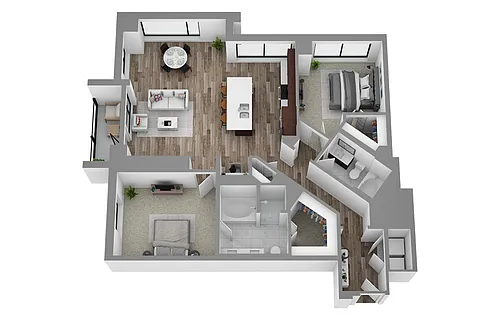 Floor plan P