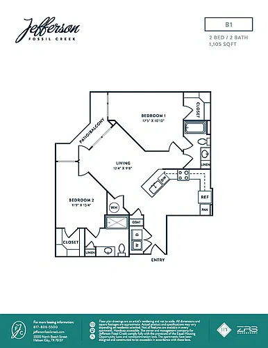 Floor plan B1