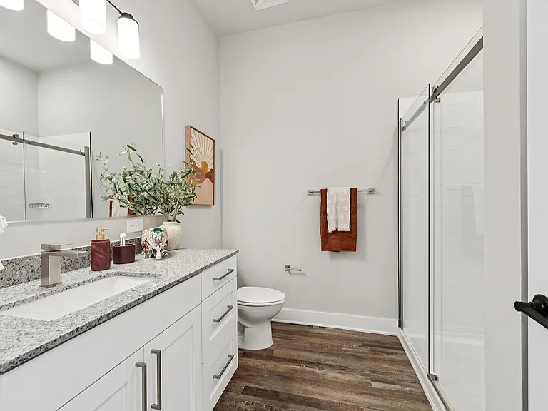 model bathroom