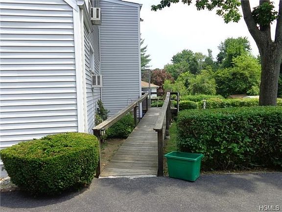 Ramp for easy access at rear of home
