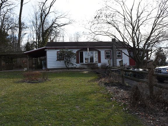 side view of the home
