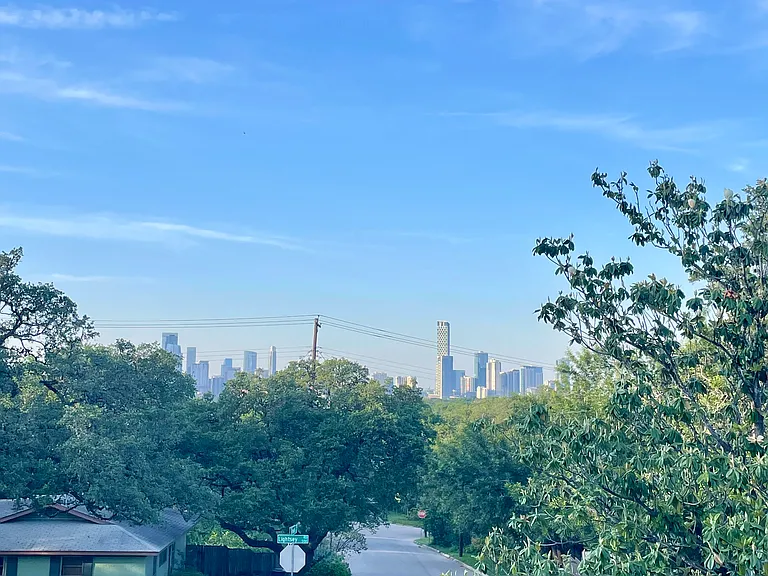 Downtown view from deck