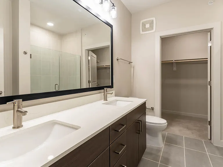 Bathroom with Double Vanity