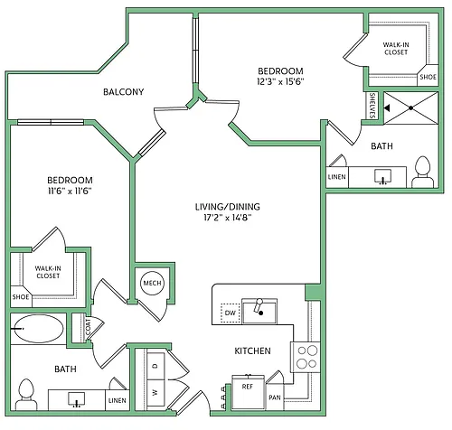 Floor plan B4