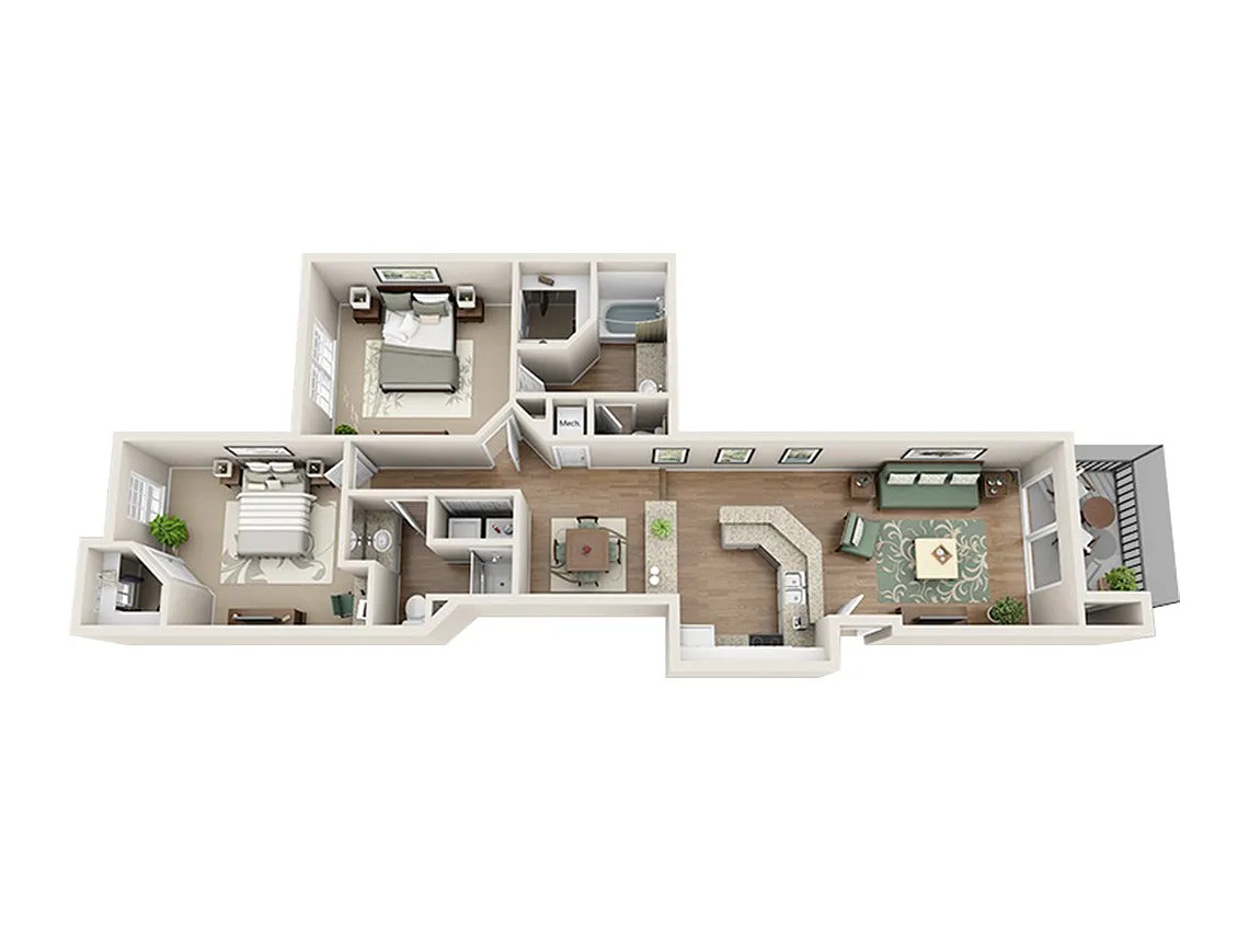 Floor plan The Nokomis
