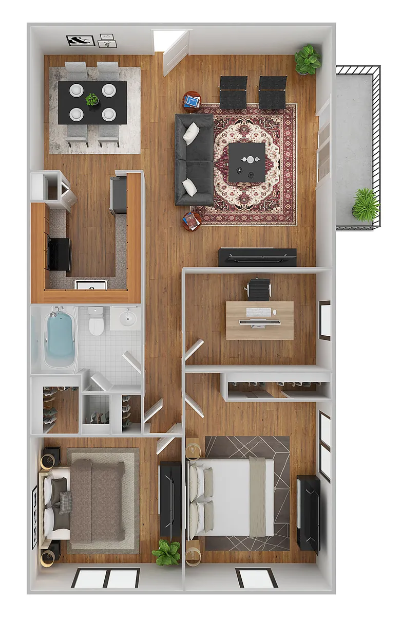 Floor plan The Windsor Plus Study