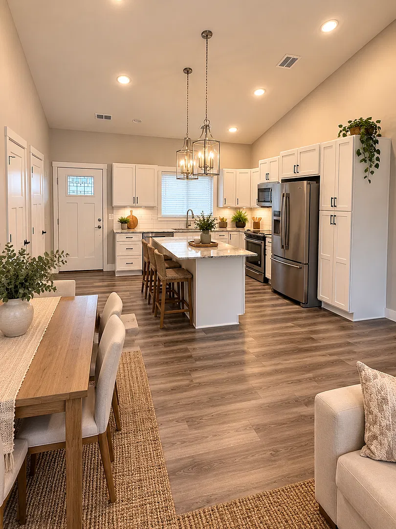 Stunning 2 Bed, 2 Bath Home With 2-Car Garage & Fenced Yard (All One Level) (Move In Special For ... — Photo 2