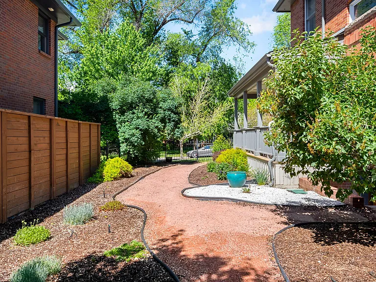 Side Yard with Path from the Front Yard to the Back Patio