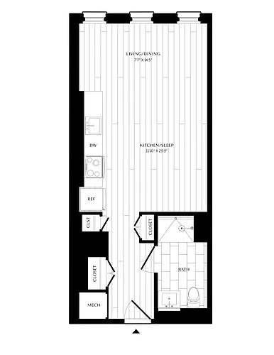 Floor plan Senior Housing S2