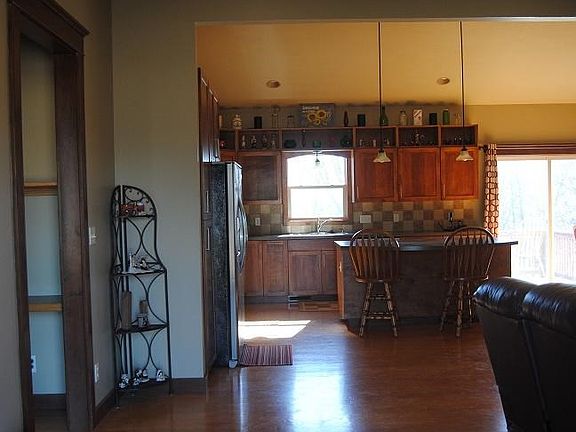 Front entrance into living room