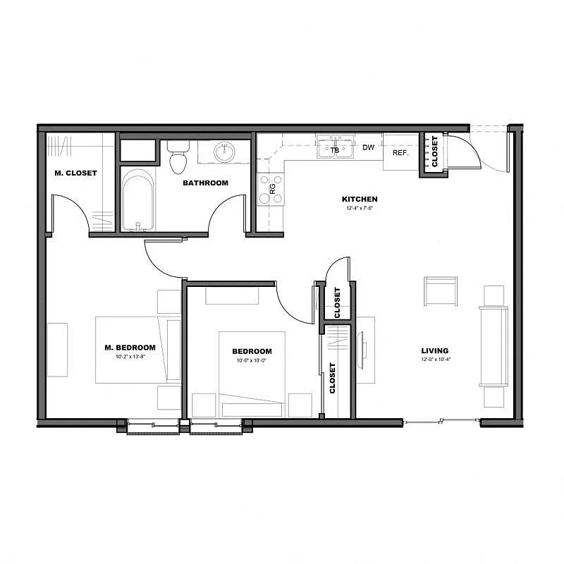 Floor plan B2p