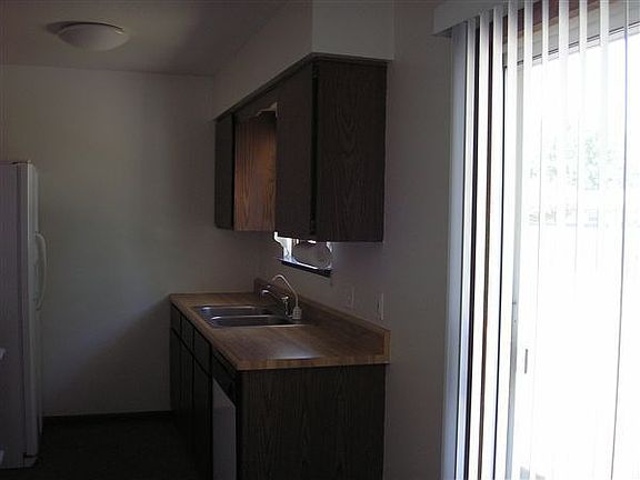 Galley style kitchen