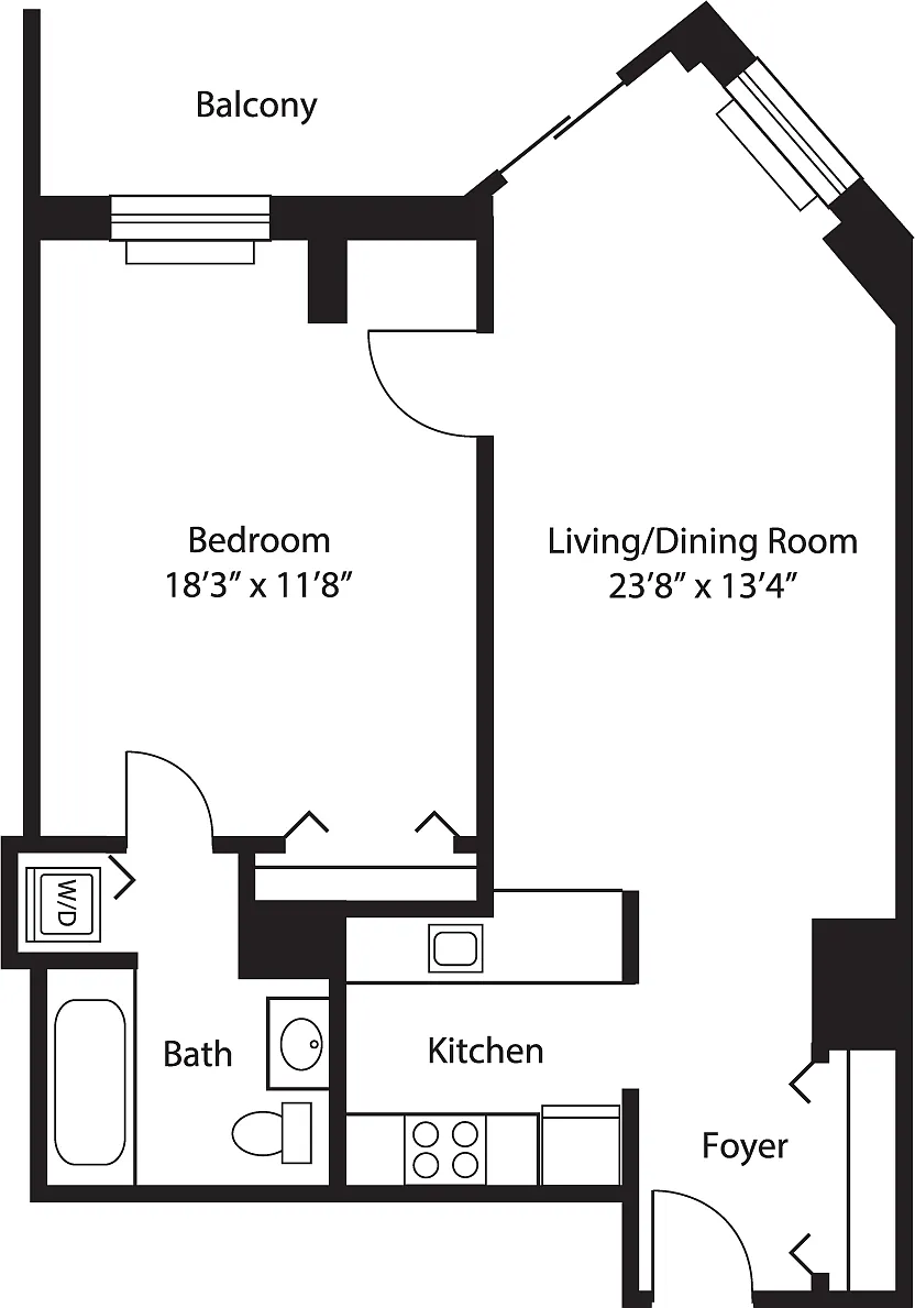 Floor plan C1B