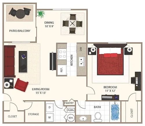 Floor plan Lake Lemon