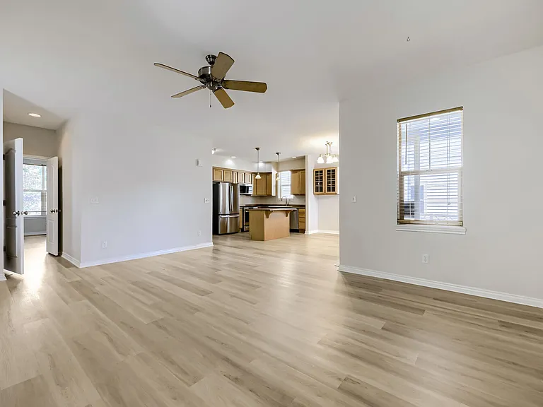 Main Floor Living Room & Kitchen