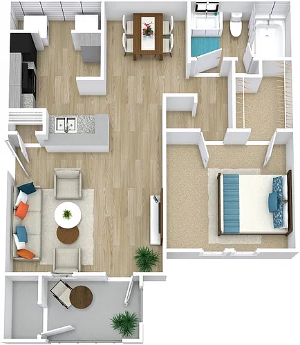 Floor plan Amber