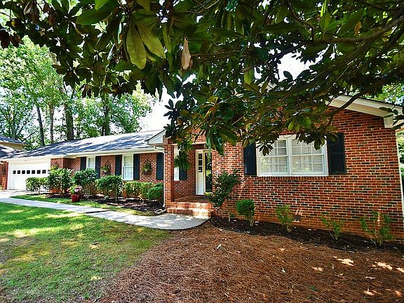 Beautiful magnolia in front 