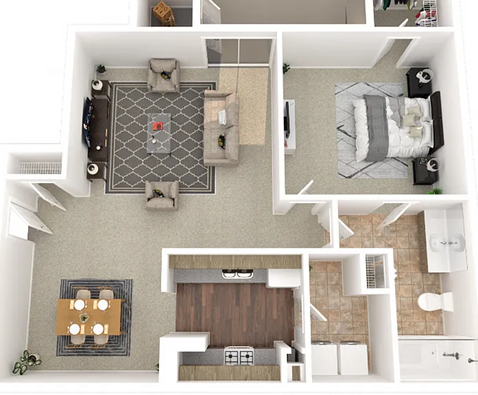 1x1 815 SQ FT 1x1 815 SQ FT