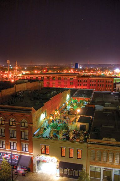 View of Rooftop and Downtown