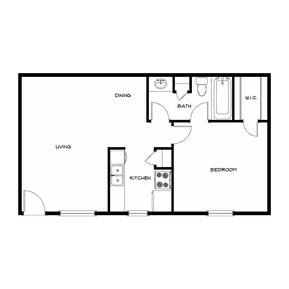 Floor plan B1