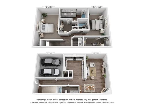 Floor plan TH1