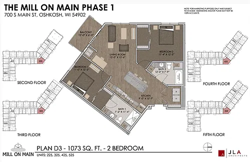 Floor plan Style D3