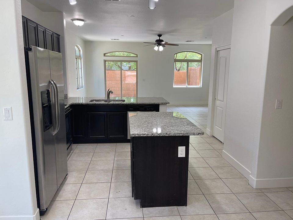 Open Kitchen Plan towards Family Room. Other way is Dining Room