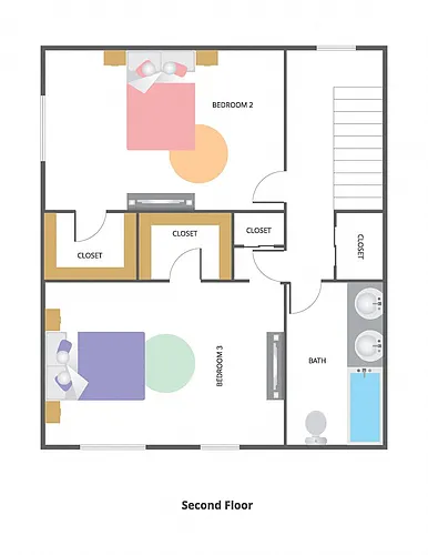 Floor plan 3 Bedroom