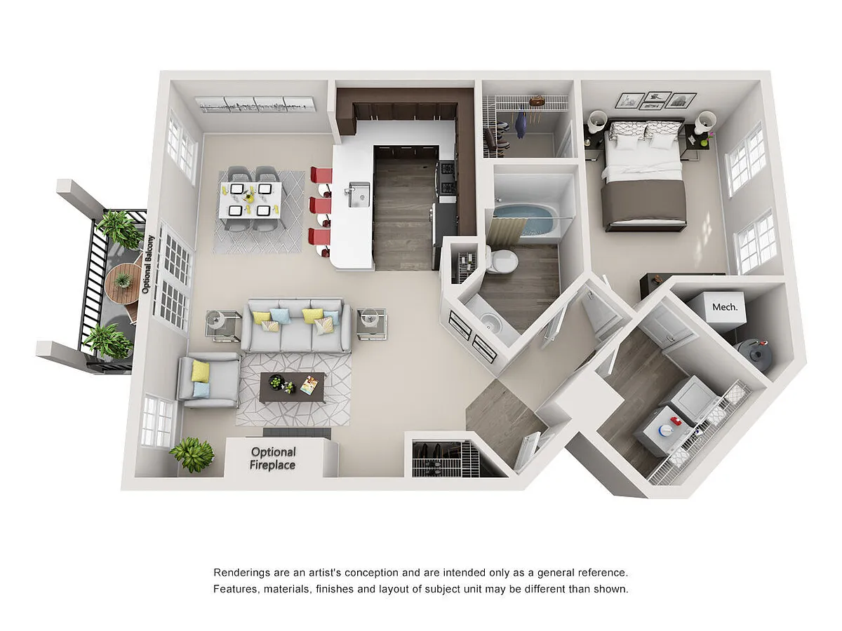 Floor plan Dogwood R